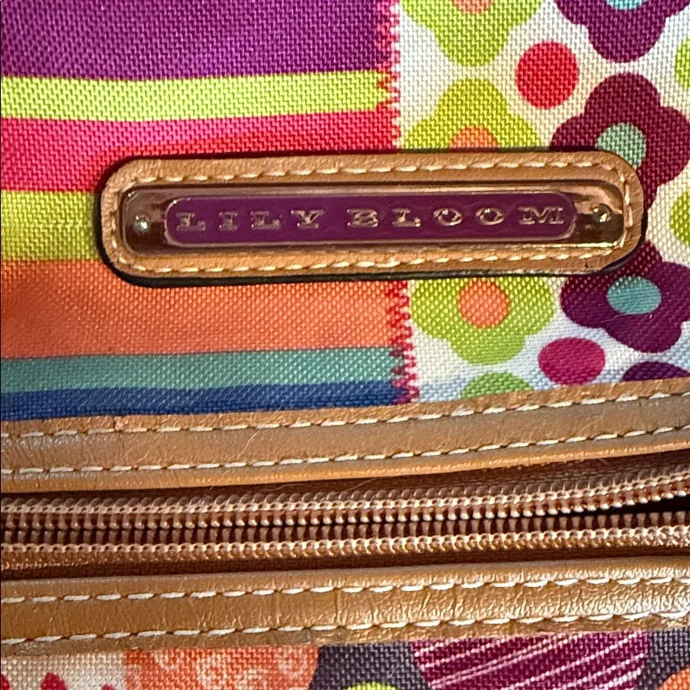 Lily Bloom Colorful Patchwork Crossbody Bag - Picture 7 of 10